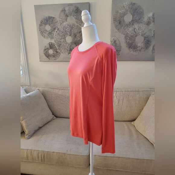 ✨COLUMBIA✨ Freezer Coil Omni-Wick Long Sleeve Protection Shirt - [Large, Pink] - Picture 6 of 13